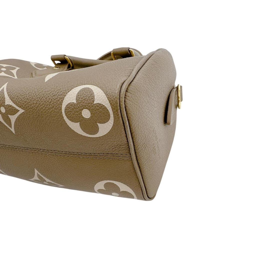 Louis Vuitton Beige Tourterelle Monogram Empreinte Shoulder Bag (Pre-Owned)