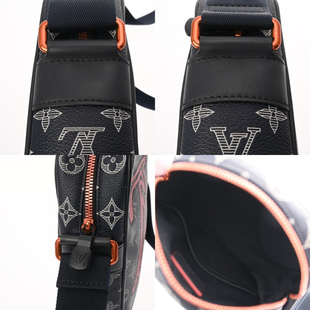 Louis Vuitton Navy Monogram Canvas Shoulder Bag (Pre-Owned)
