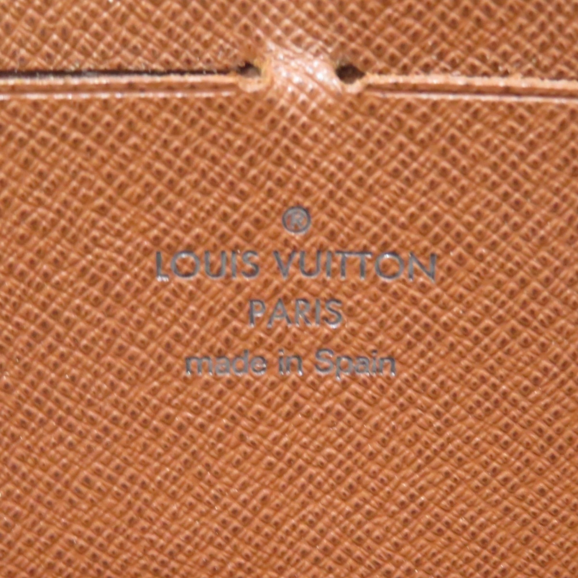 Louis Vuitton Monogram Brown Monogram Monogram Long Wallet (Bi-Fold) (Pre-Owned)