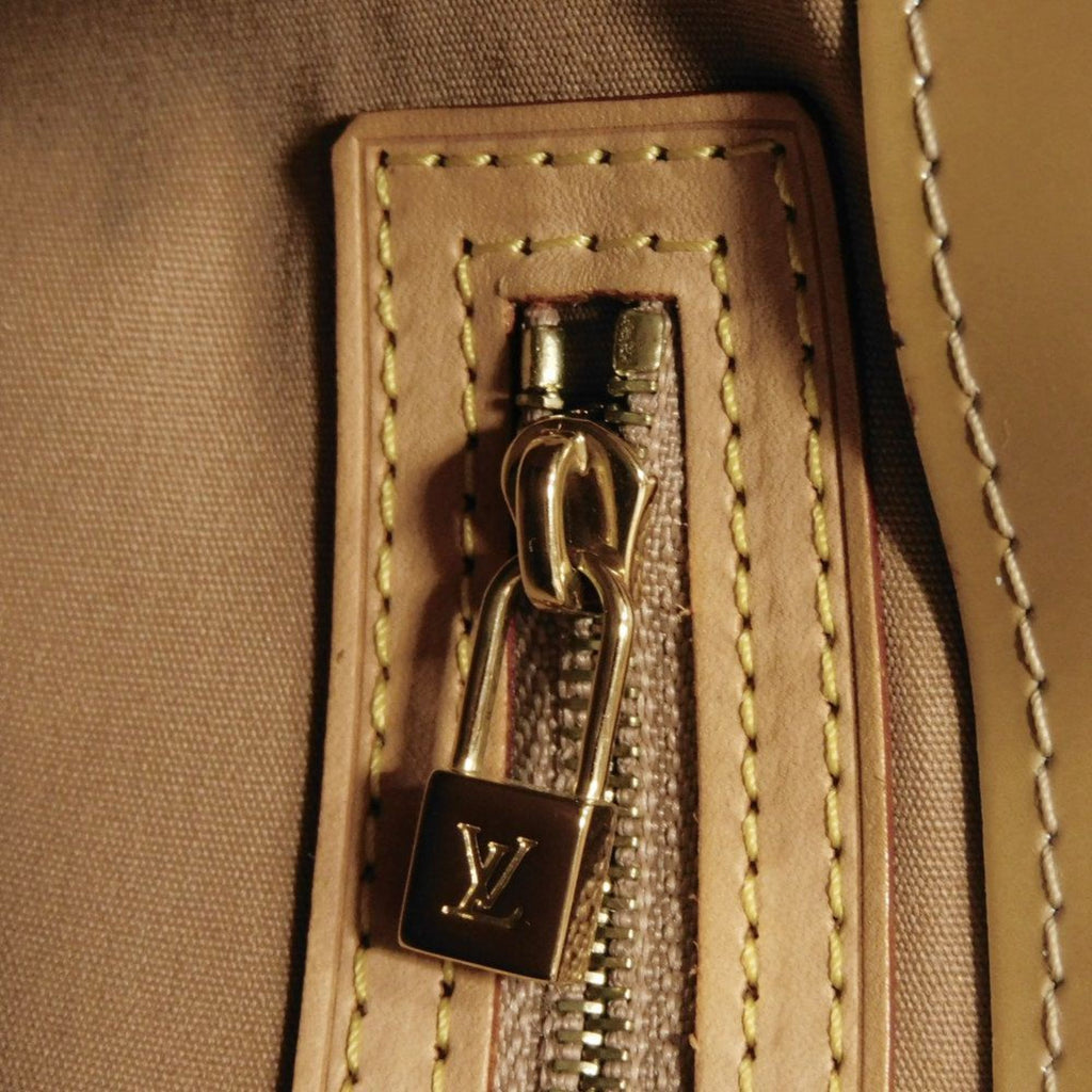 Louis Vuitton Monogram Vernis Noisette Patent Leather Handbag Tote Bag (Pre-Owned)