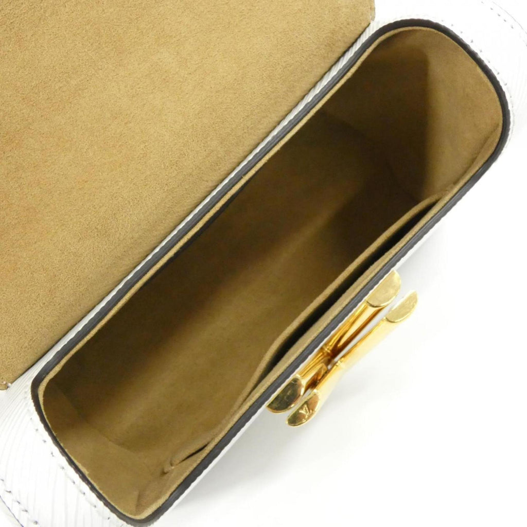 Louis Vuitton Blanc Leather Shoulder Bag (Pre-Owned)