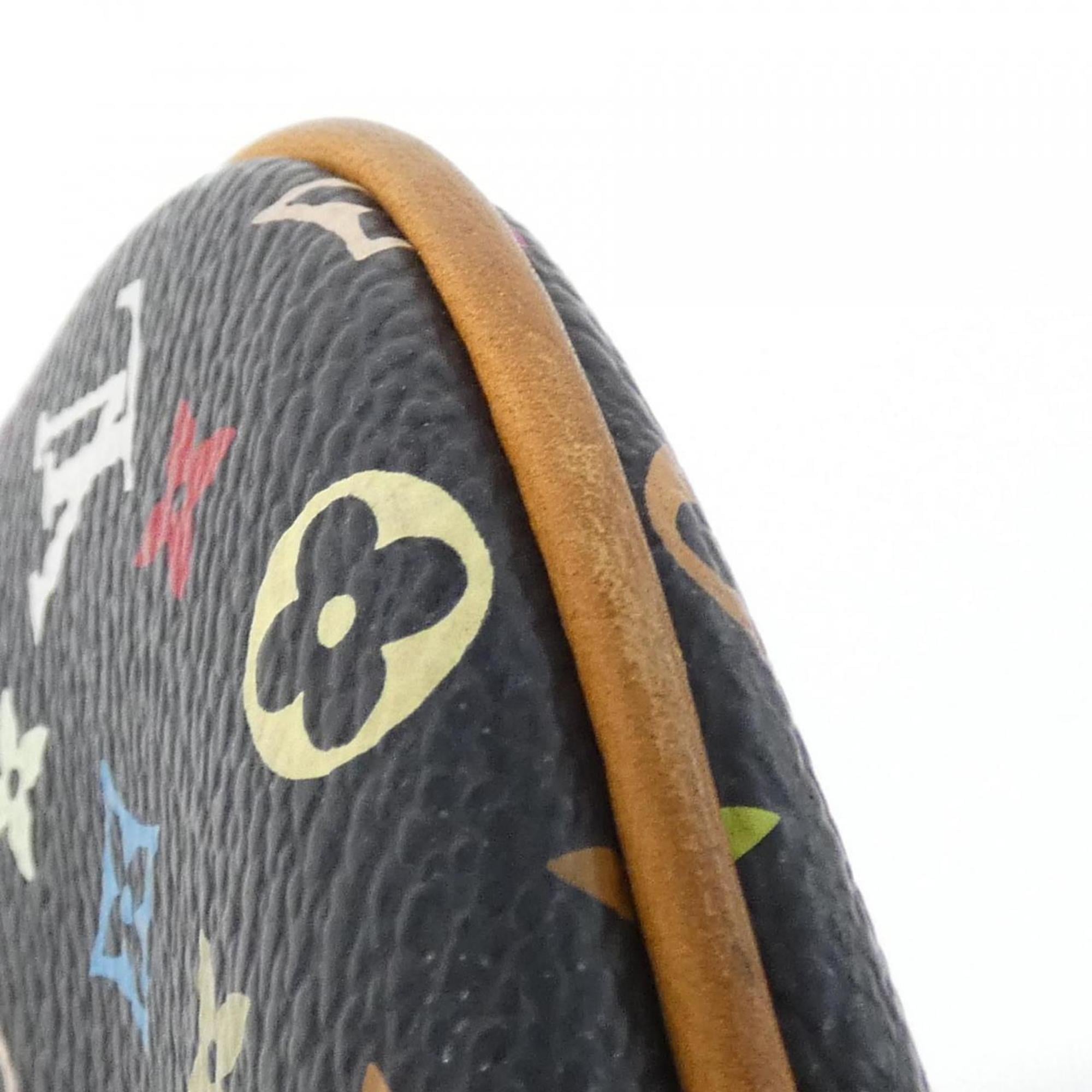 Louis Vuitton Monogram Multicolore Black Coated Canvas Coin Purse/Coin Case (Pre-Owned)