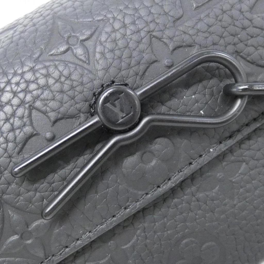 Louis Vuitton Taurillon Black Leather Shoulder Bag (Pre-Owned)