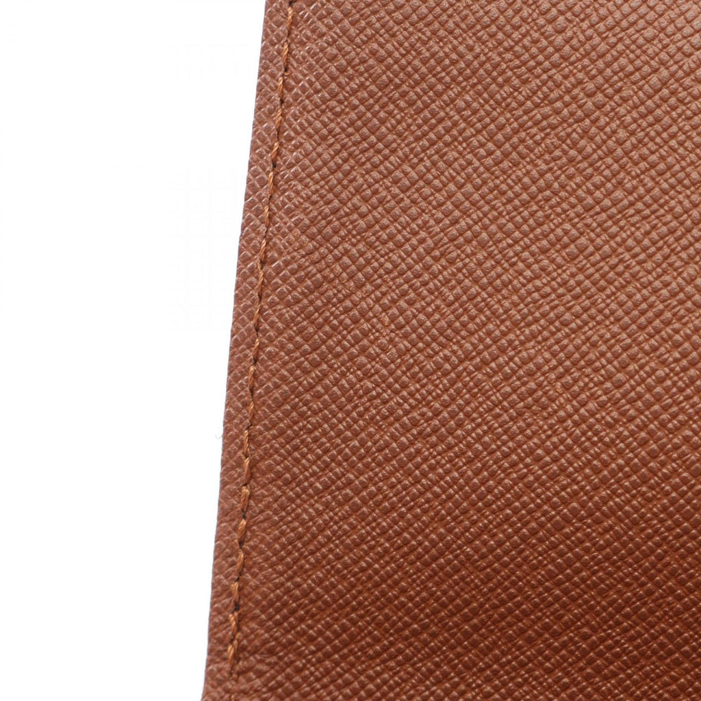 Louis Vuitton Monogram Brown Coated Canvas Leather Shoulder Bag (Pre-Owned)
