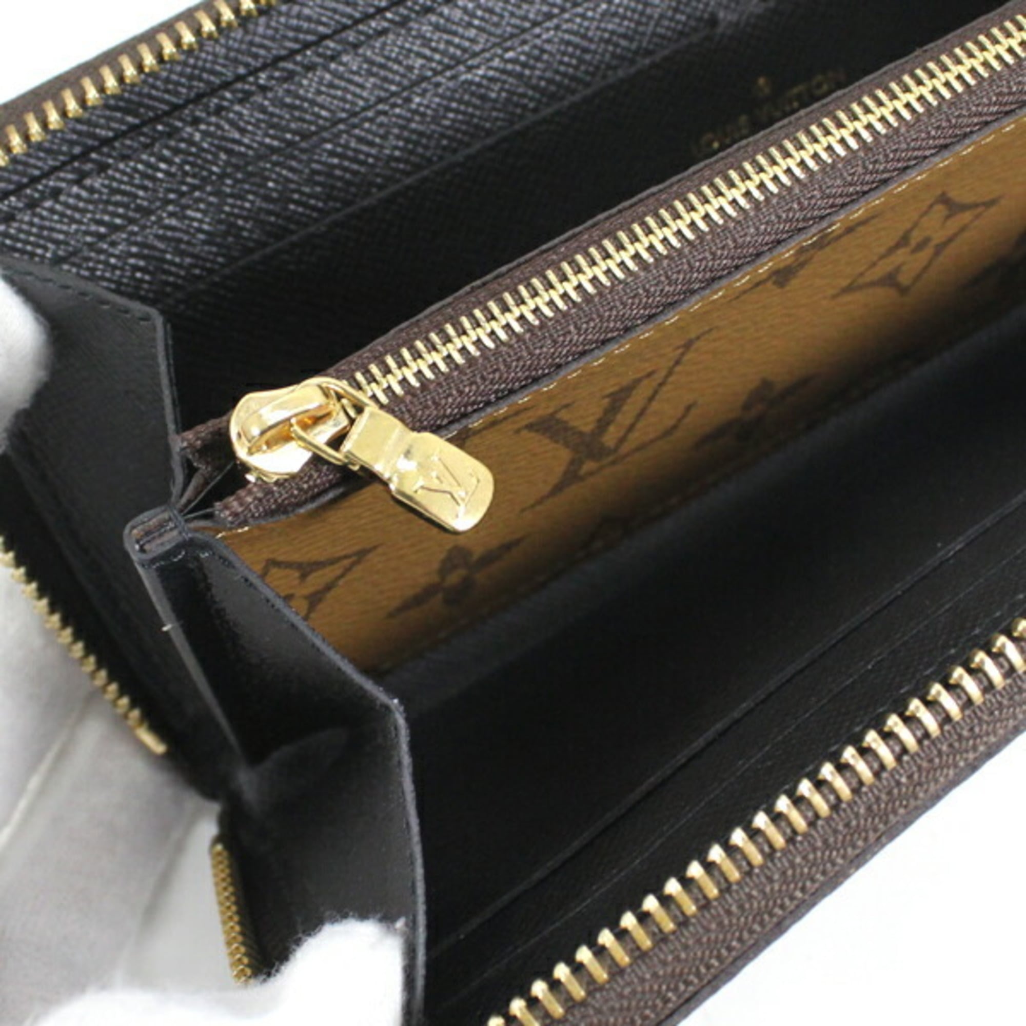 Louis Vuitton Monogram Reverse Light Brown Monogram Reverse Long Wallet (Bi-Fold) (Pre-Owned)