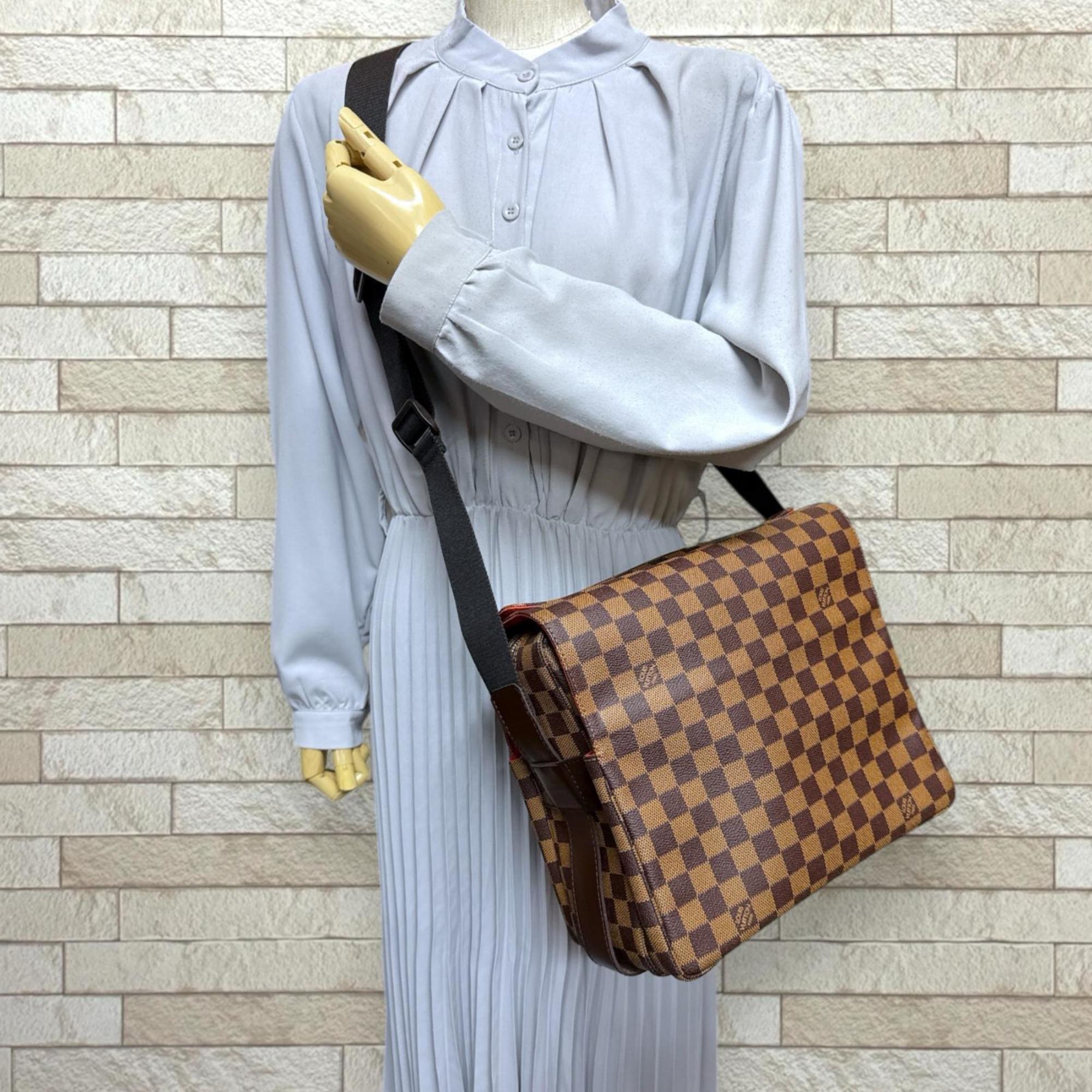 Louis Vuitton Brown Damier Canvas Shoulder Bag (Pre-Owned)