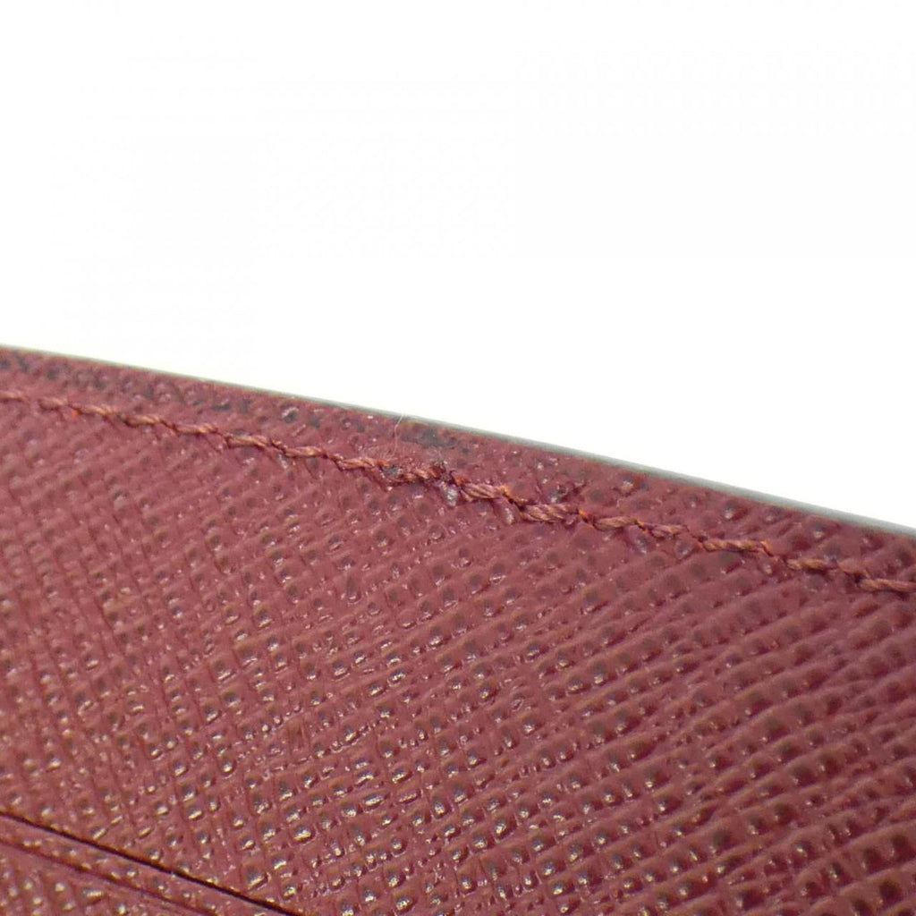 Louis Vuitton Rouge Rouge Pomodoro Leather Long Wallet (Bi-Fold) (Pre-Owned)