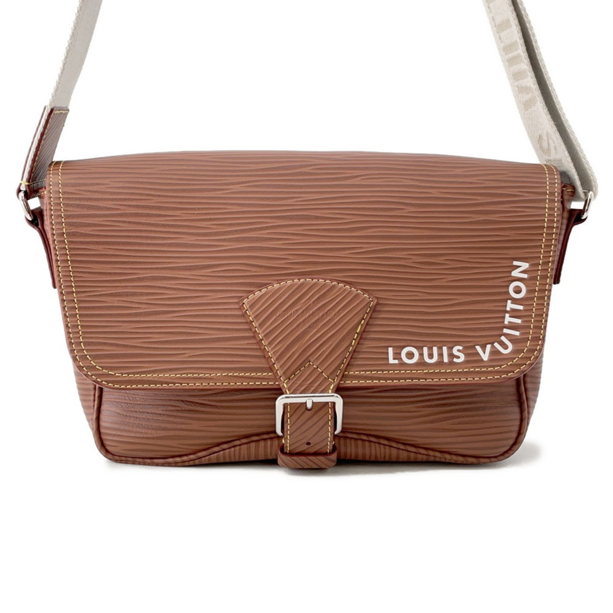 Louis Vuitton Brown Epi Leather Leather Shoulder Bag (Pre-Owned)