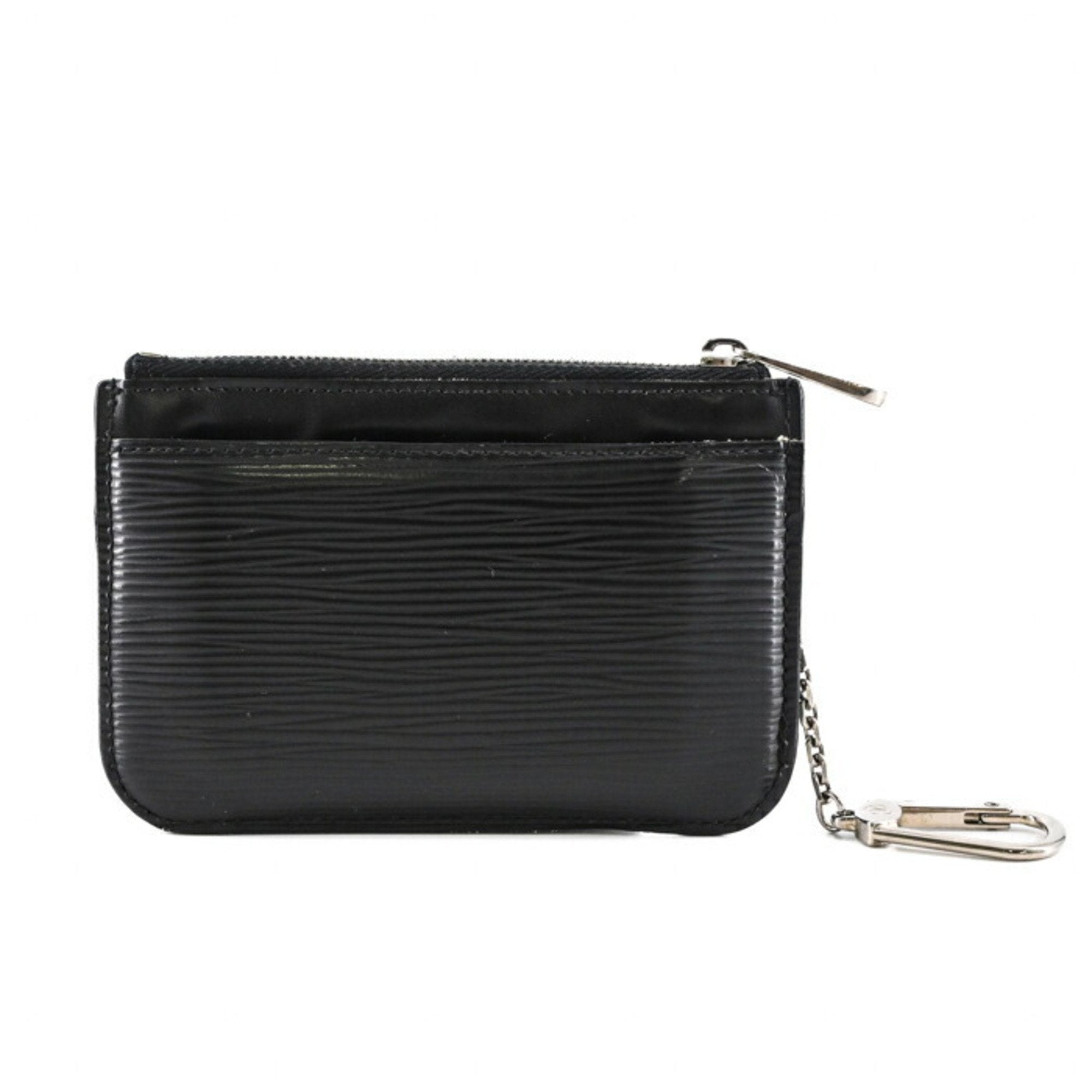 Louis Vuitton Noir Epi Leather Coin Purse/Coin Case (Pre-Owned)