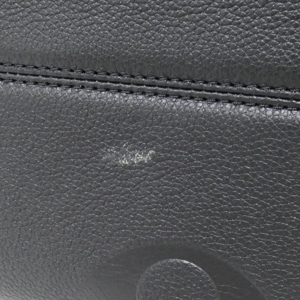 Louis Vuitton Black Leather Handbag (Pre-Owned)