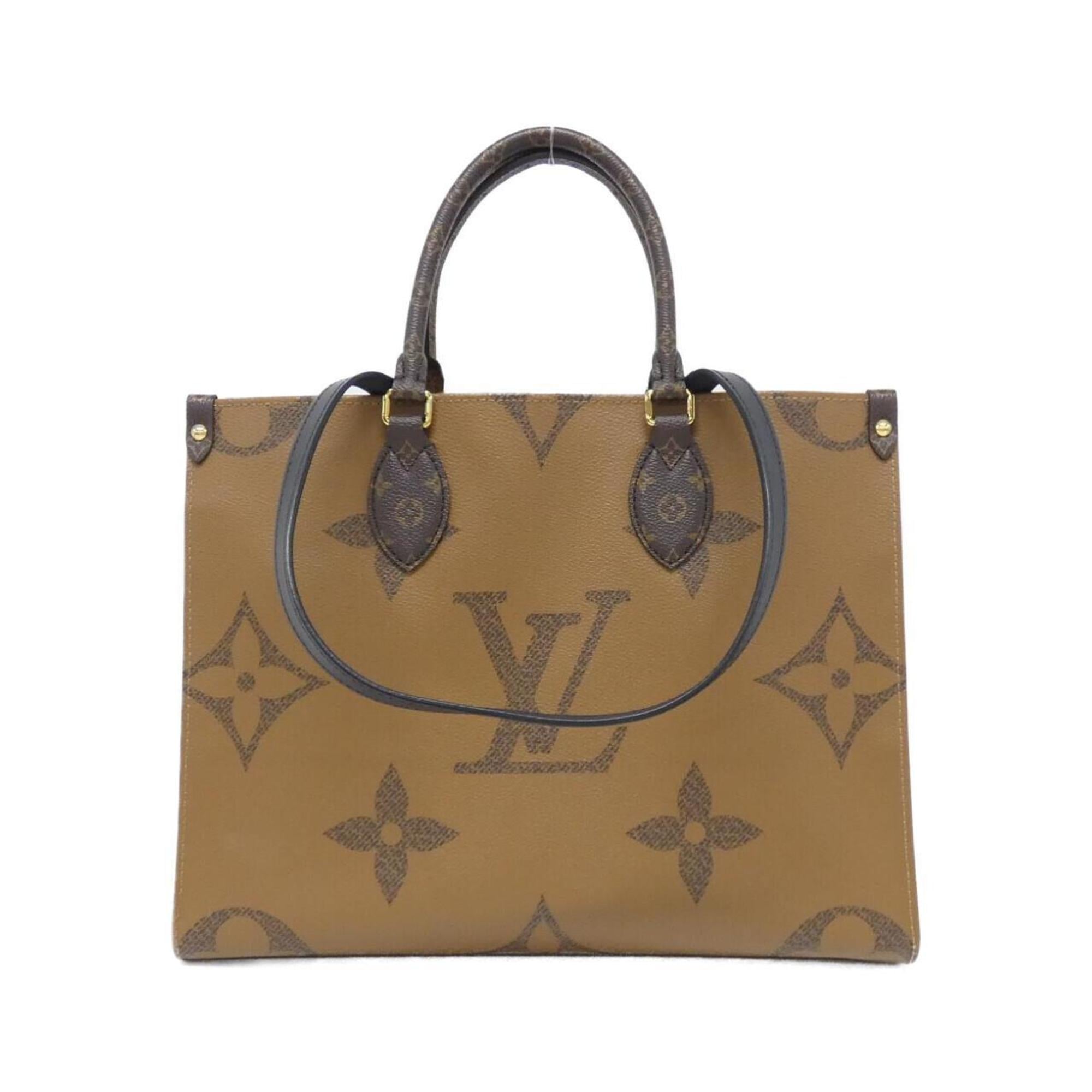 Louis Vuitton Marron Coated Canvas Handbag (Pre-Owned)