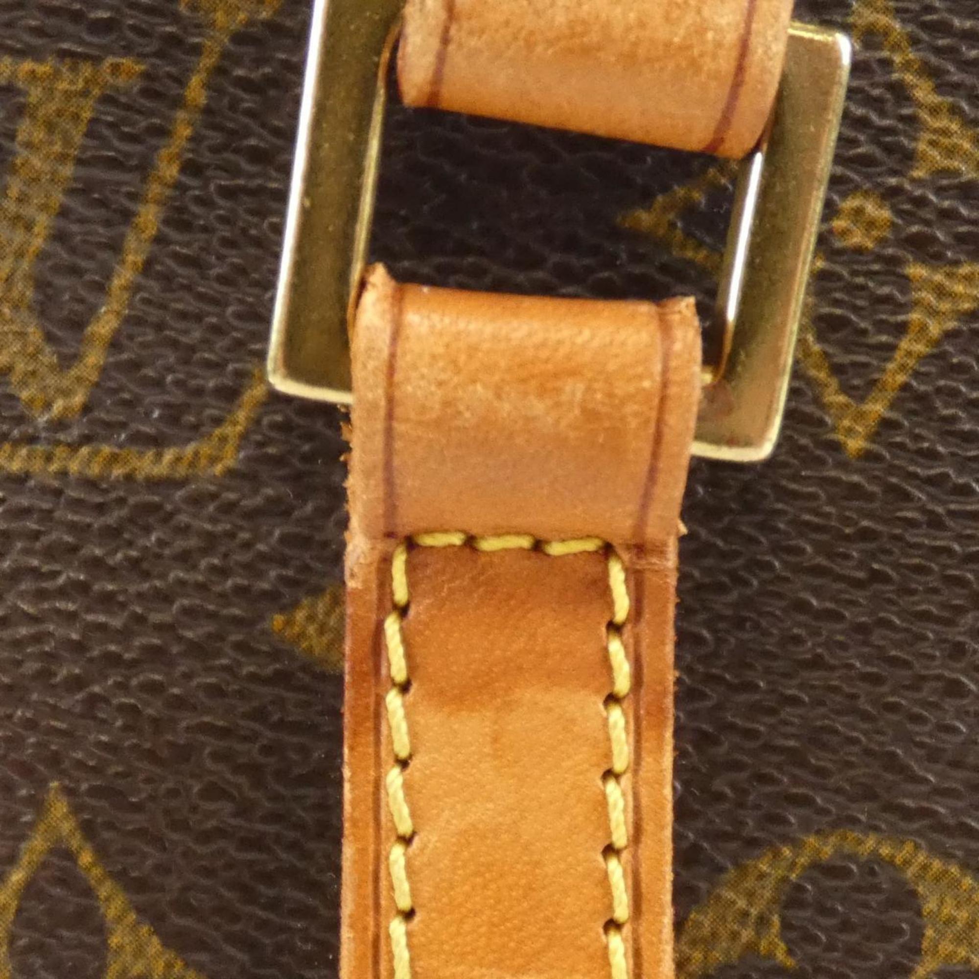 Louis Vuitton Marron Coated Canvas Handbag (Pre-Owned)