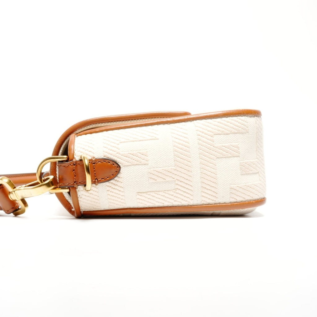 Baguette NM Bag Zucca Embroidered Canvas Medium