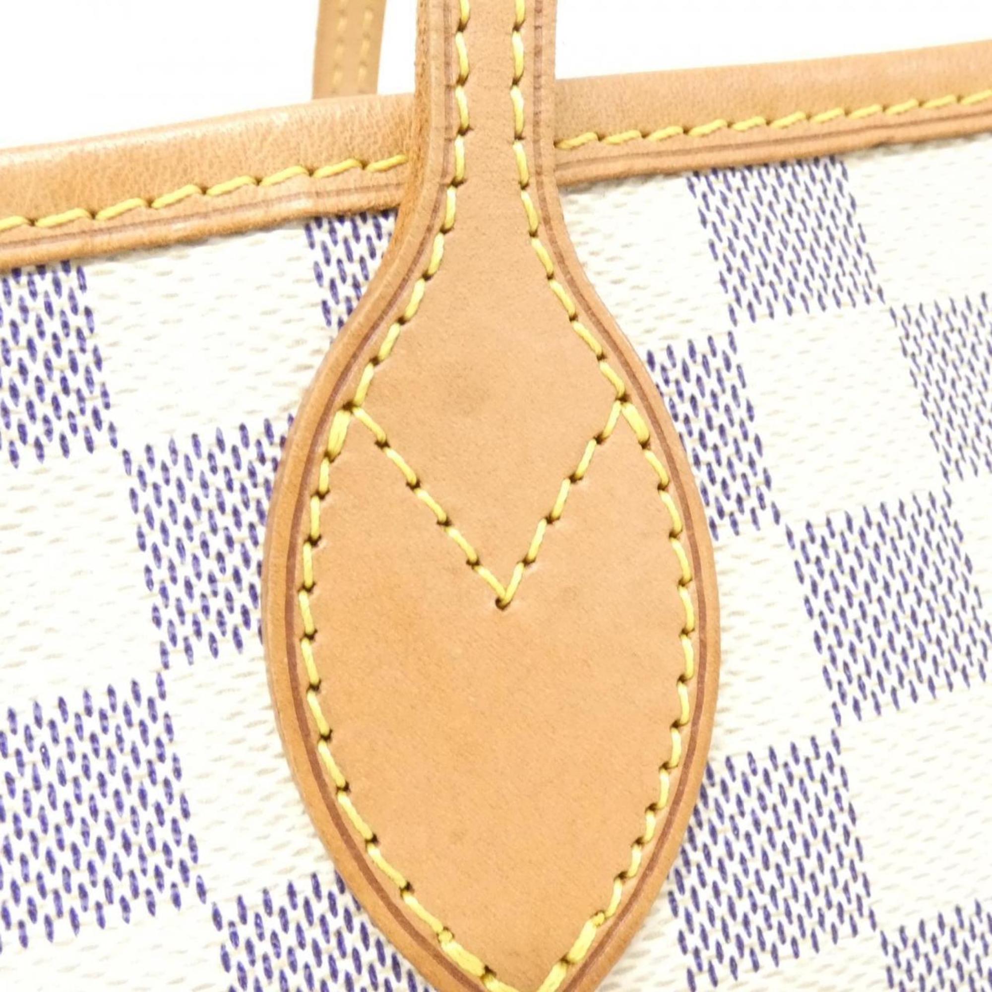 Louis Vuitton Azur Coated Canvas Handbag (Pre-Owned)