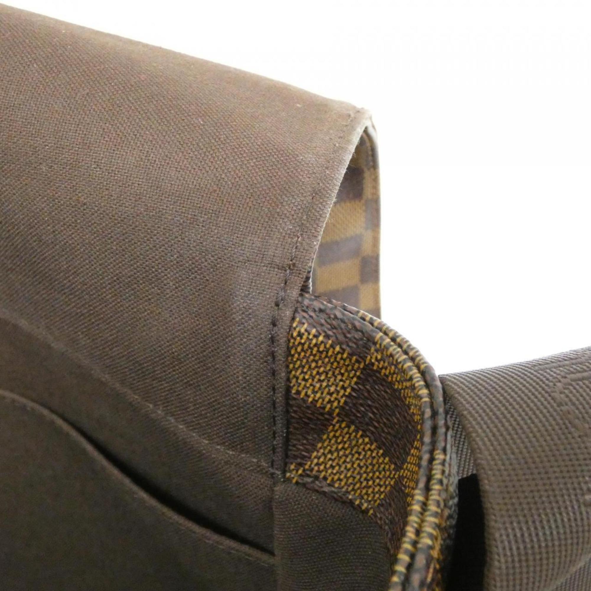 Louis Vuitton Ebene Coated Canvas Shoulder Bag (Pre-Owned)