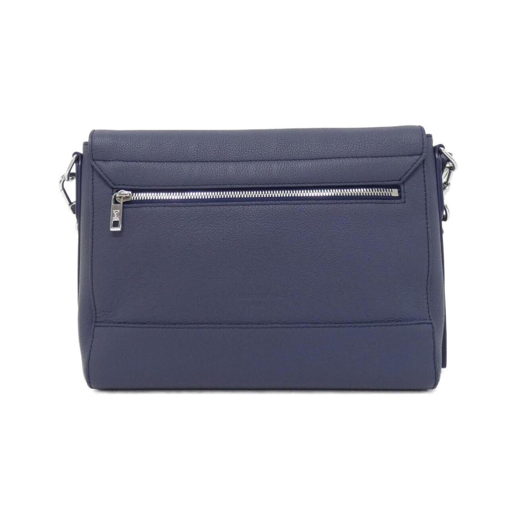 Louis Vuitton Blue Leather Shoulder Bag (Pre-Owned)