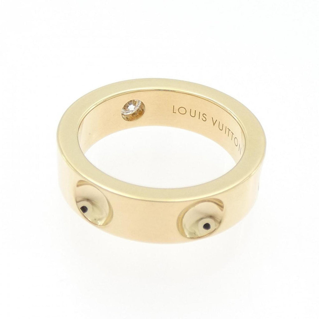 Louis Vuitton Yellow Gold (18K) Band Ring (Pre-Owned)