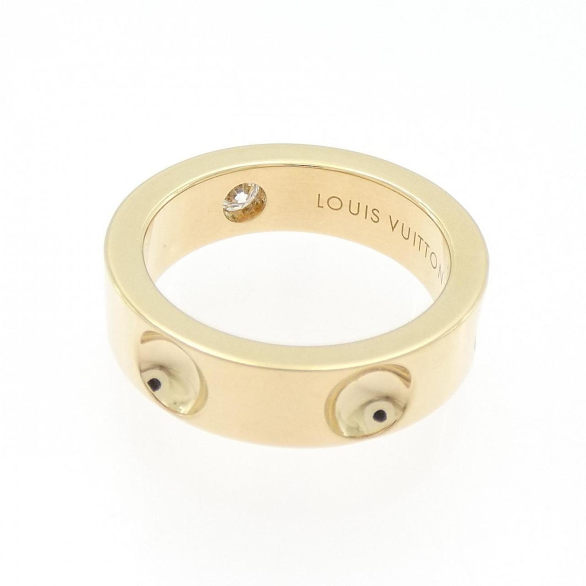 Louis Vuitton Yellow Gold (18K) Band Ring (Pre-Owned)