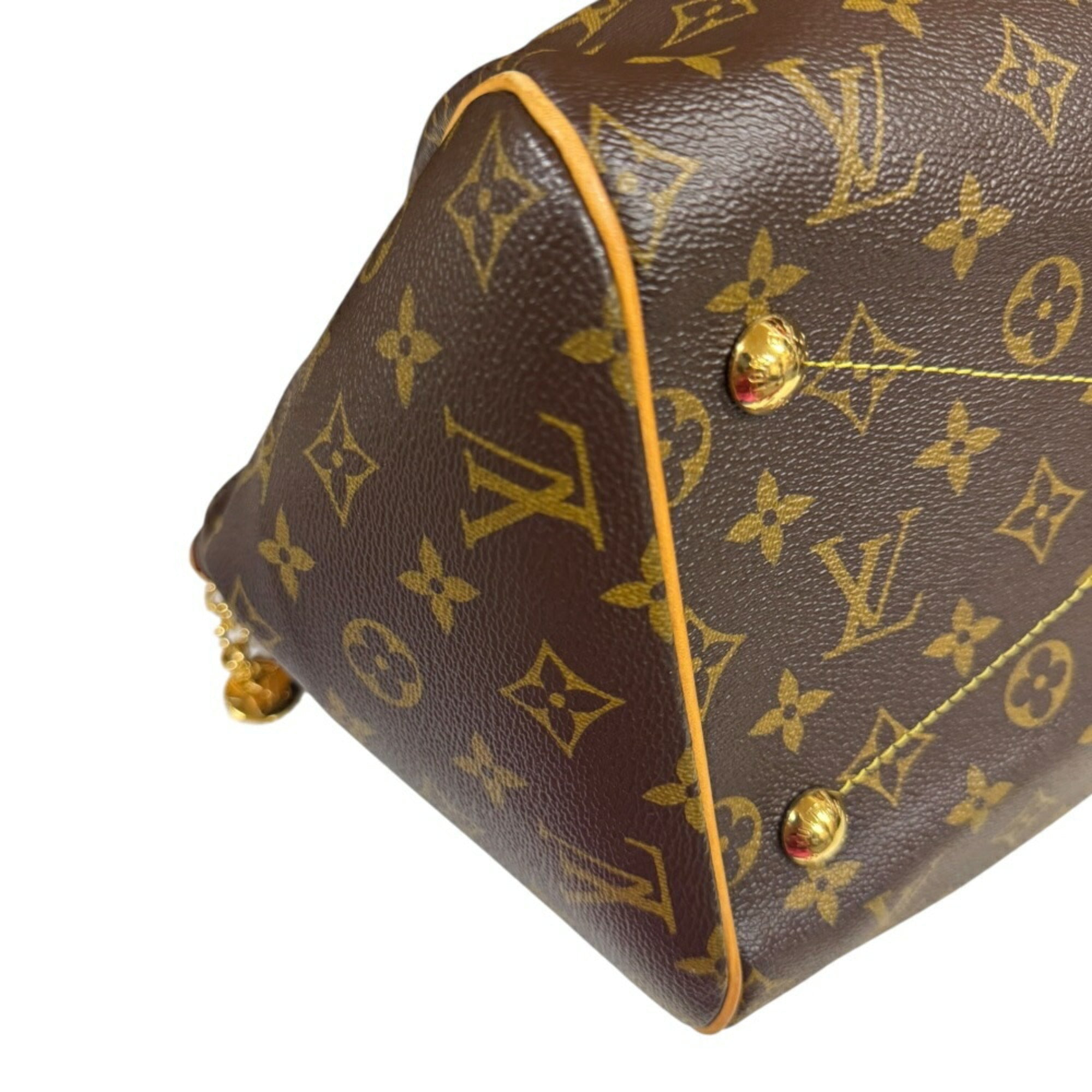 Louis Vuitton Brown Monogram Shoulder Bag (Pre-Owned)