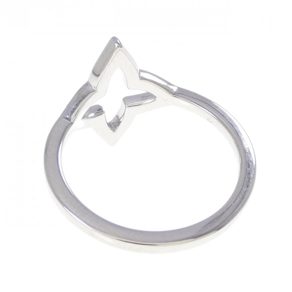 Louis Vuitton White Gold (18K) Band Ring (Pre-Owned)
