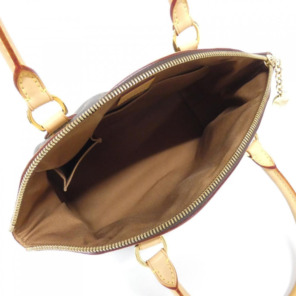 Louis Vuitton Brown Coated Canvas Handbag (Pre-Owned)
