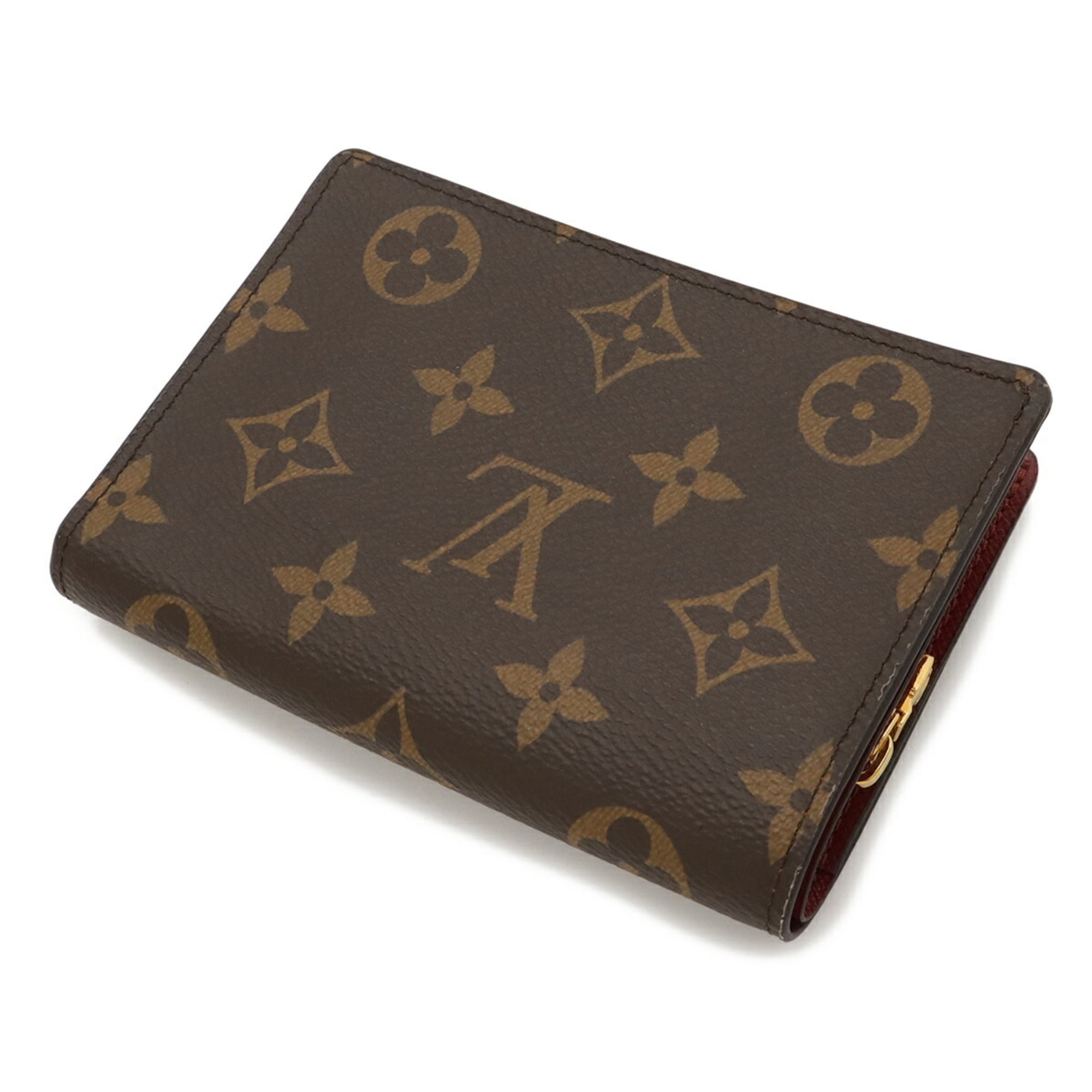Louis Vuitton Monogram Fuchsia Monogram Wallet (Bi-Fold) (Pre-Owned)