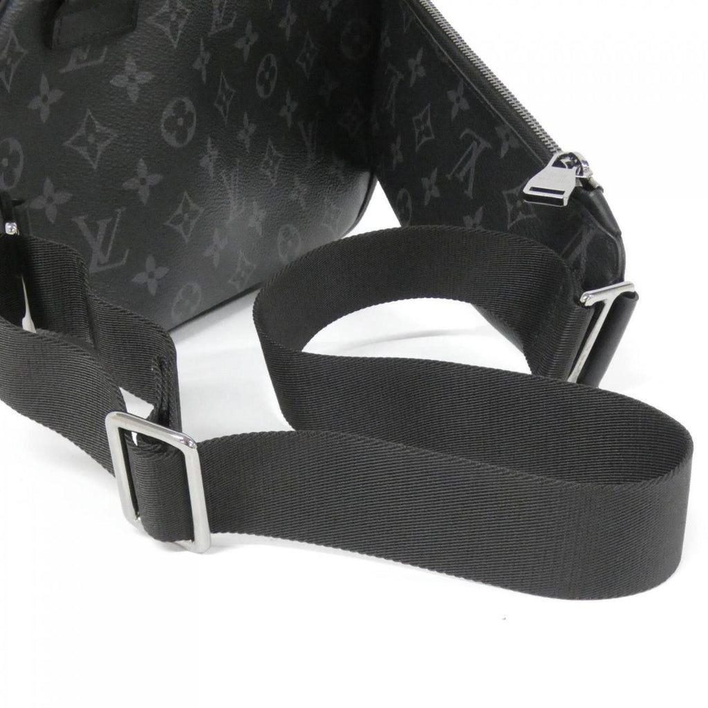 Louis Vuitton Black Coated Canvas Shoulder Bag (Pre-Owned)