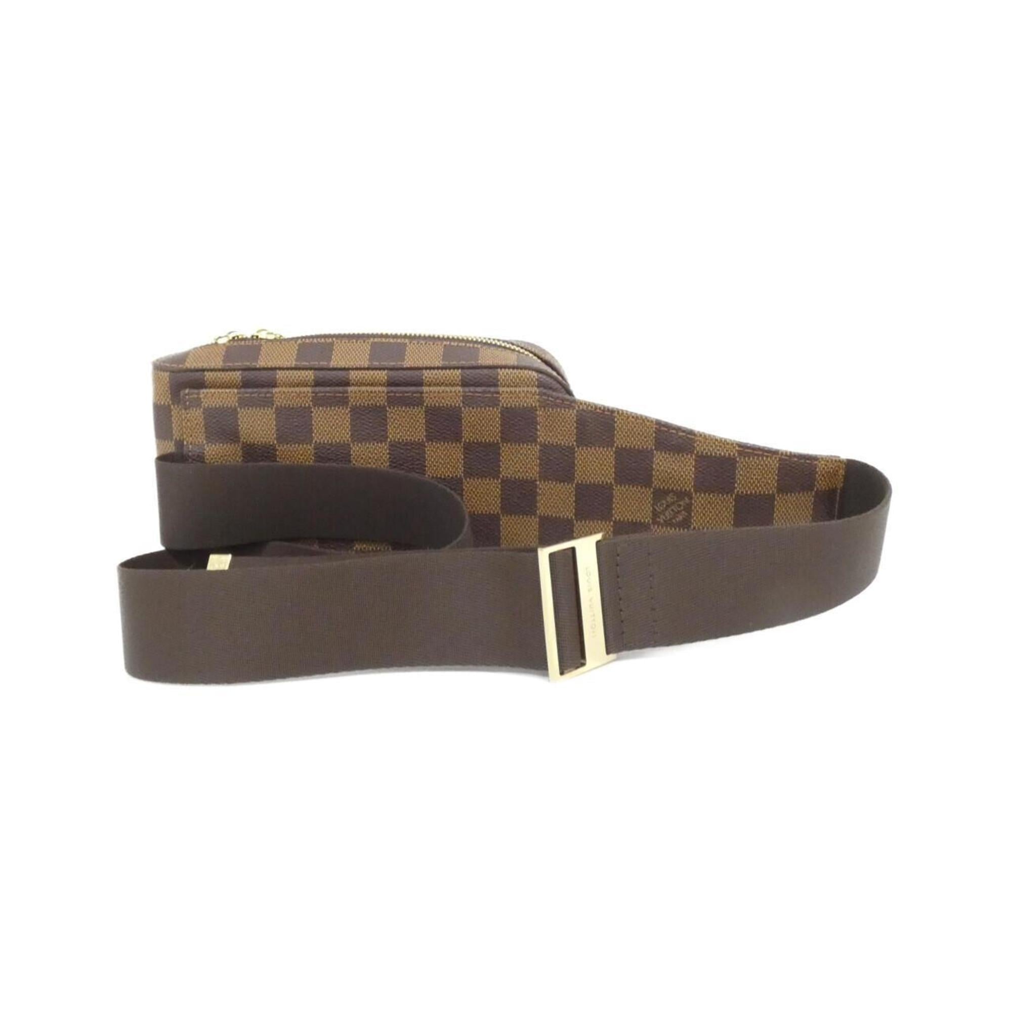 Louis Vuitton Brown Coated Canvas Shoulder Bag (Pre-Owned)