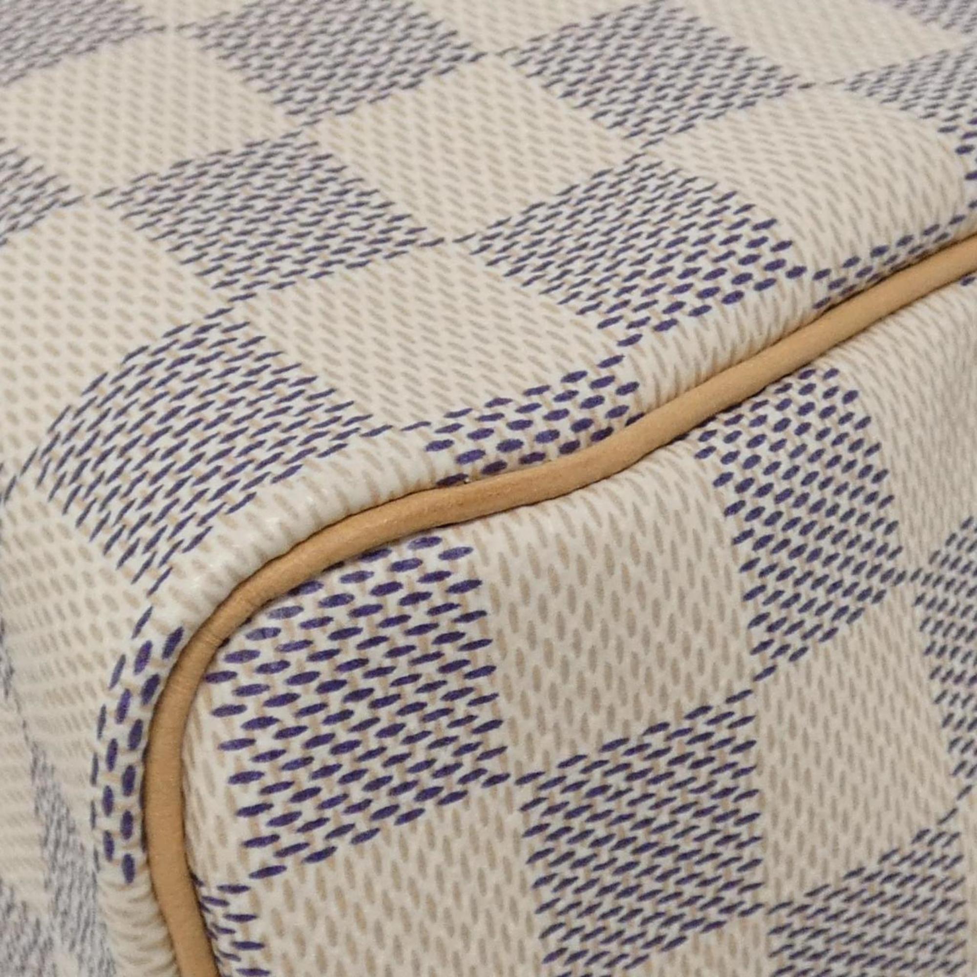 Louis Vuitton Azur Coated Canvas Boston Bag (Pre-Owned)