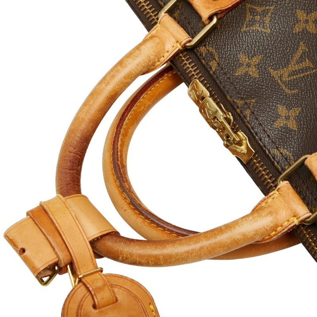 Louis Vuitton Brown Monogram Monogram Boston Bag (Pre-Owned)