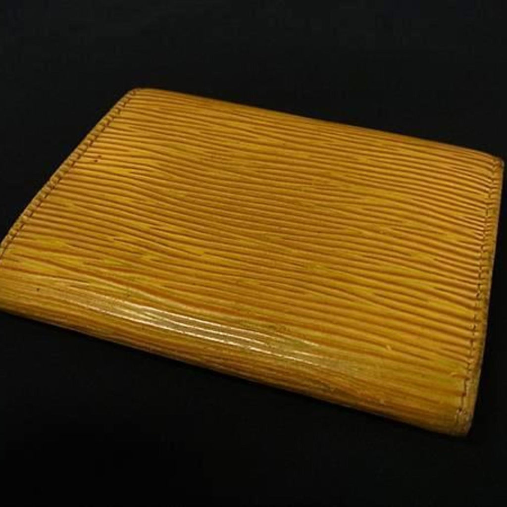 Louis Vuitton Yellow Epi Leather Coin Purse/Coin Case (Pre-Owned)