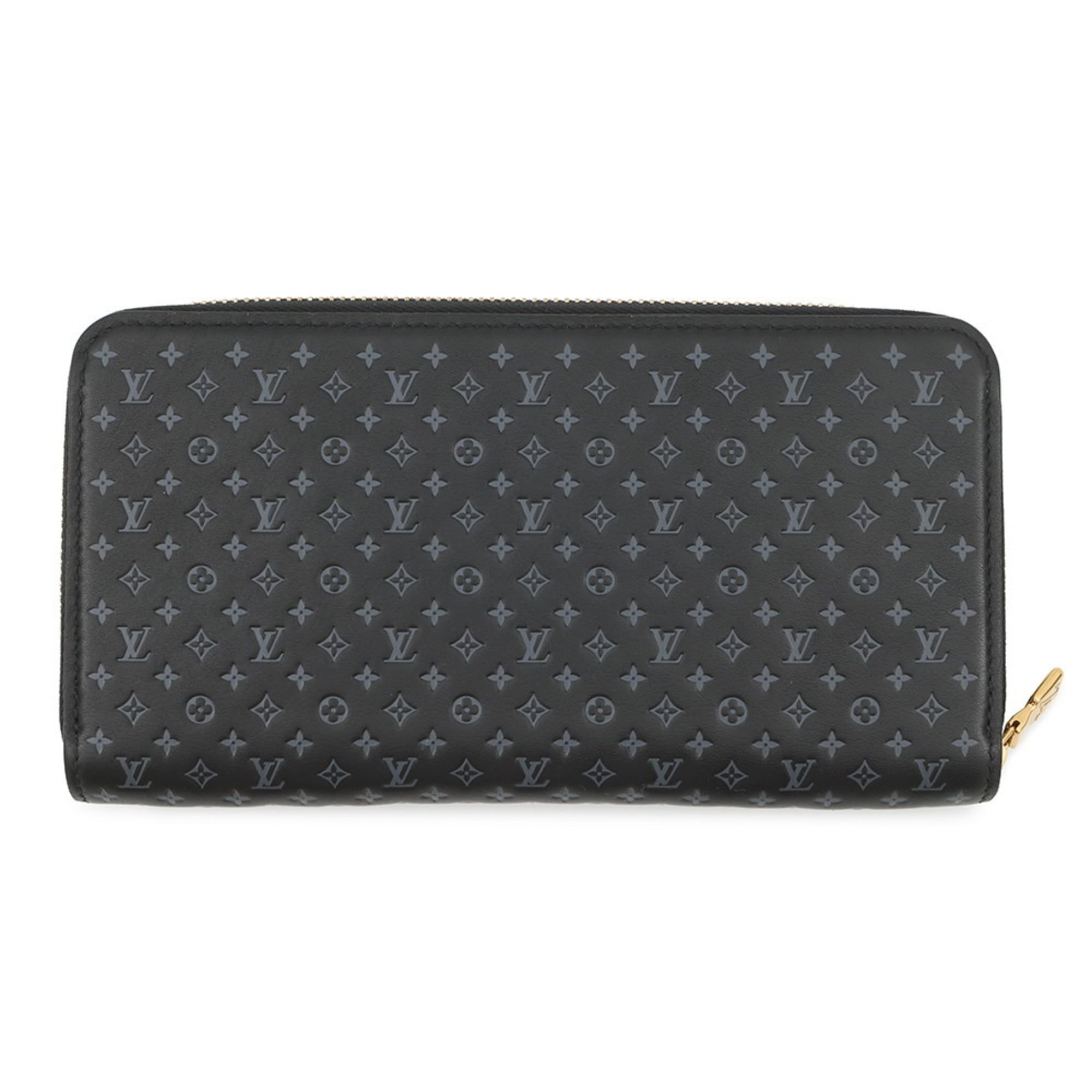 Louis Vuitton Noir Monogram Long Wallet (Bi-Fold) (Pre-Owned)
