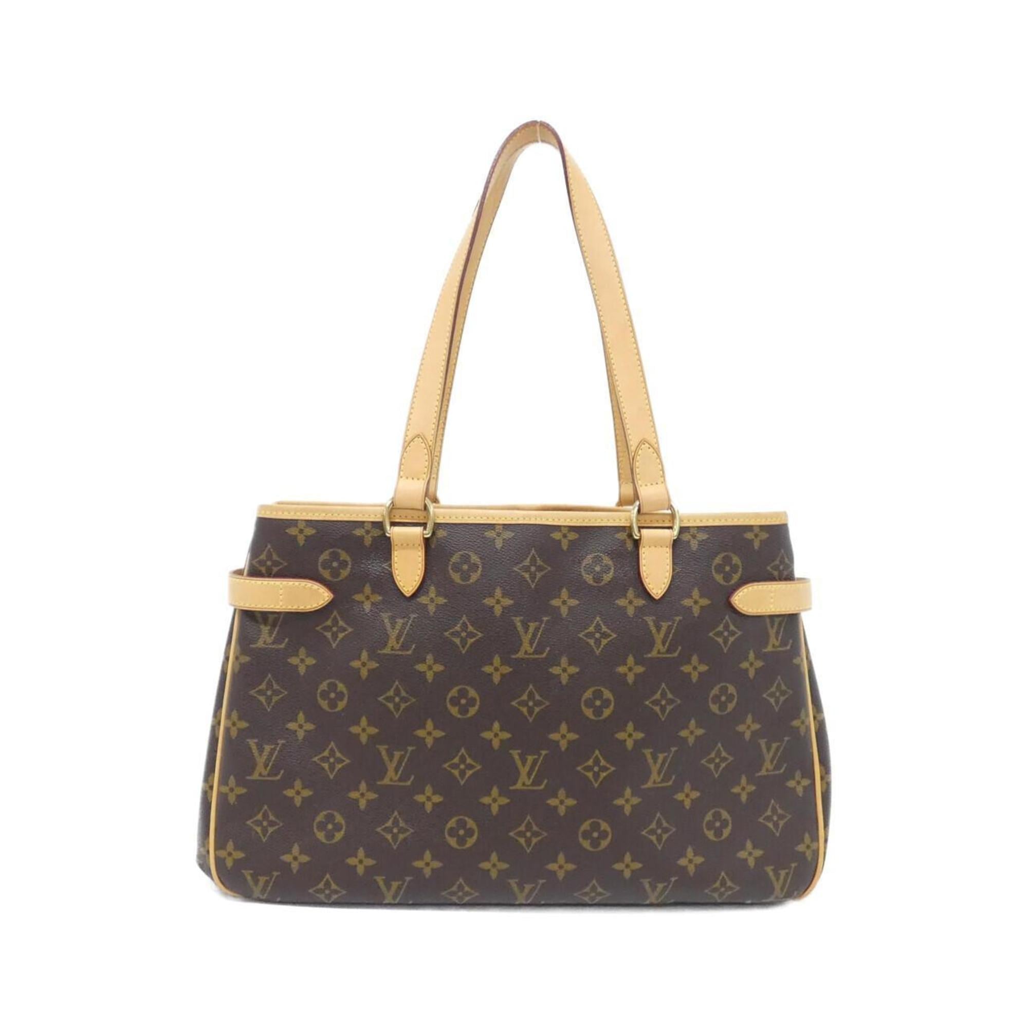 Louis Vuitton Marron Coated Canvas Handbag (Pre-Owned)
