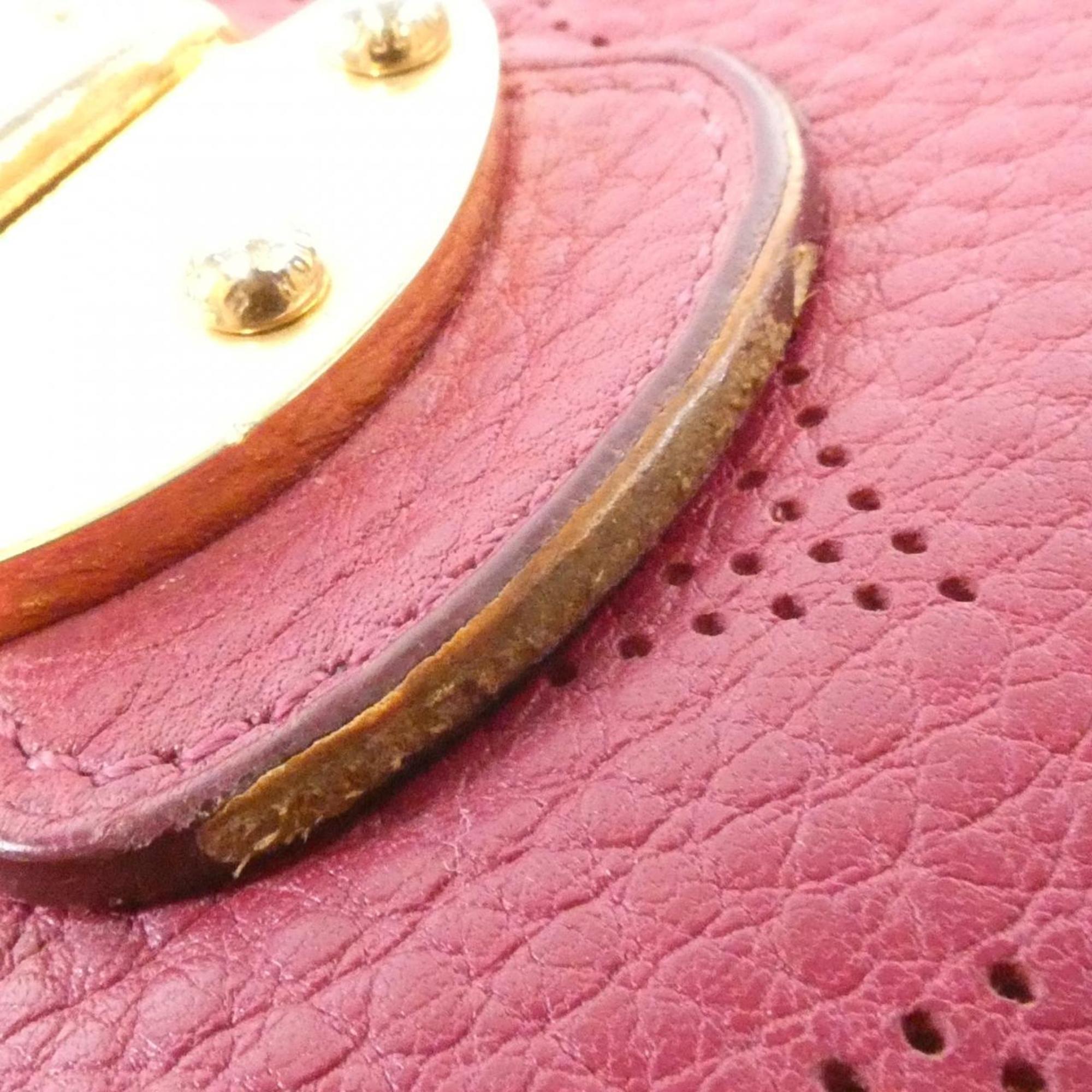 Louis Vuitton Leather Long Wallet (Bi-Fold) (Pre-Owned)