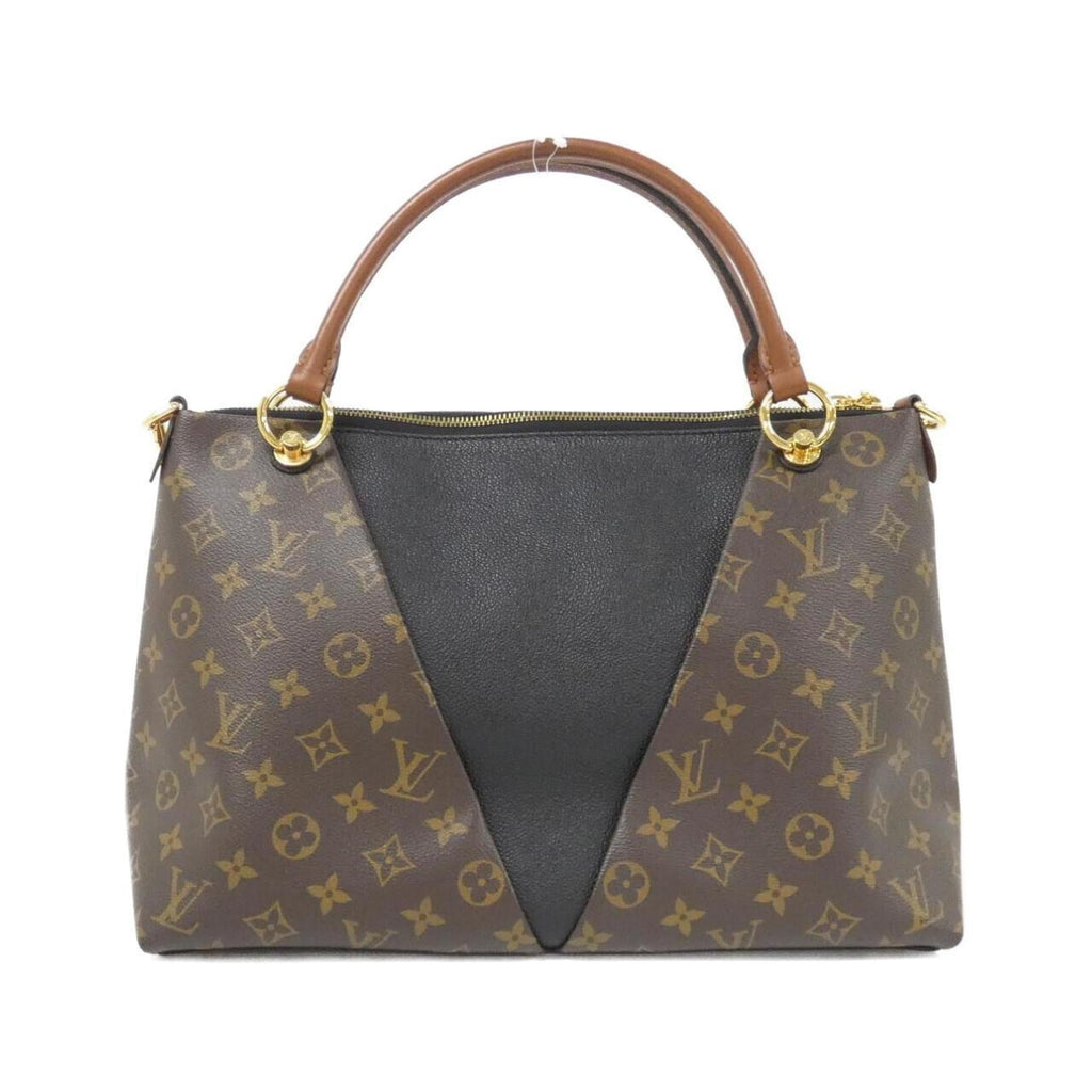 Louis Vuitton Brown Coated Canvas Leather Handbag (Pre-Owned)