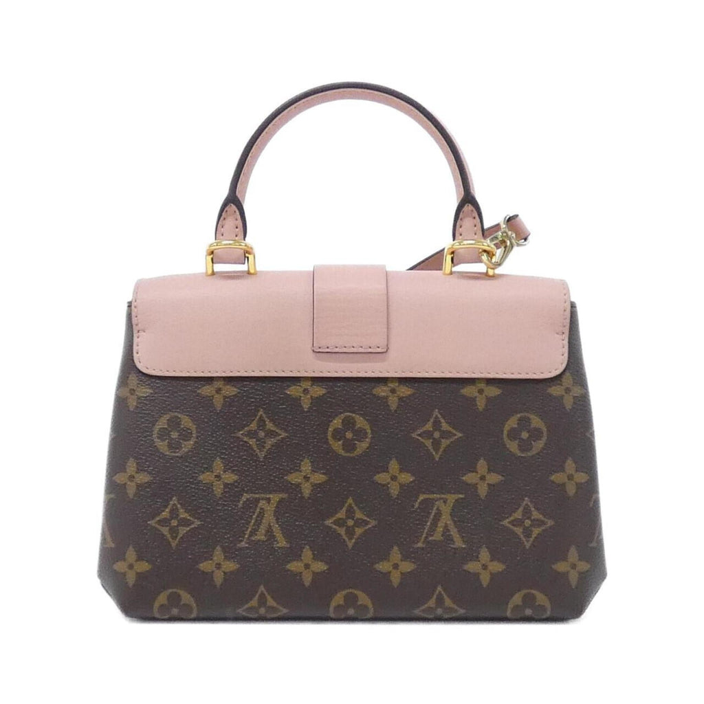 Louis Vuitton Marron Rose Poudre Coated Canvas Handbag (Pre-Owned)