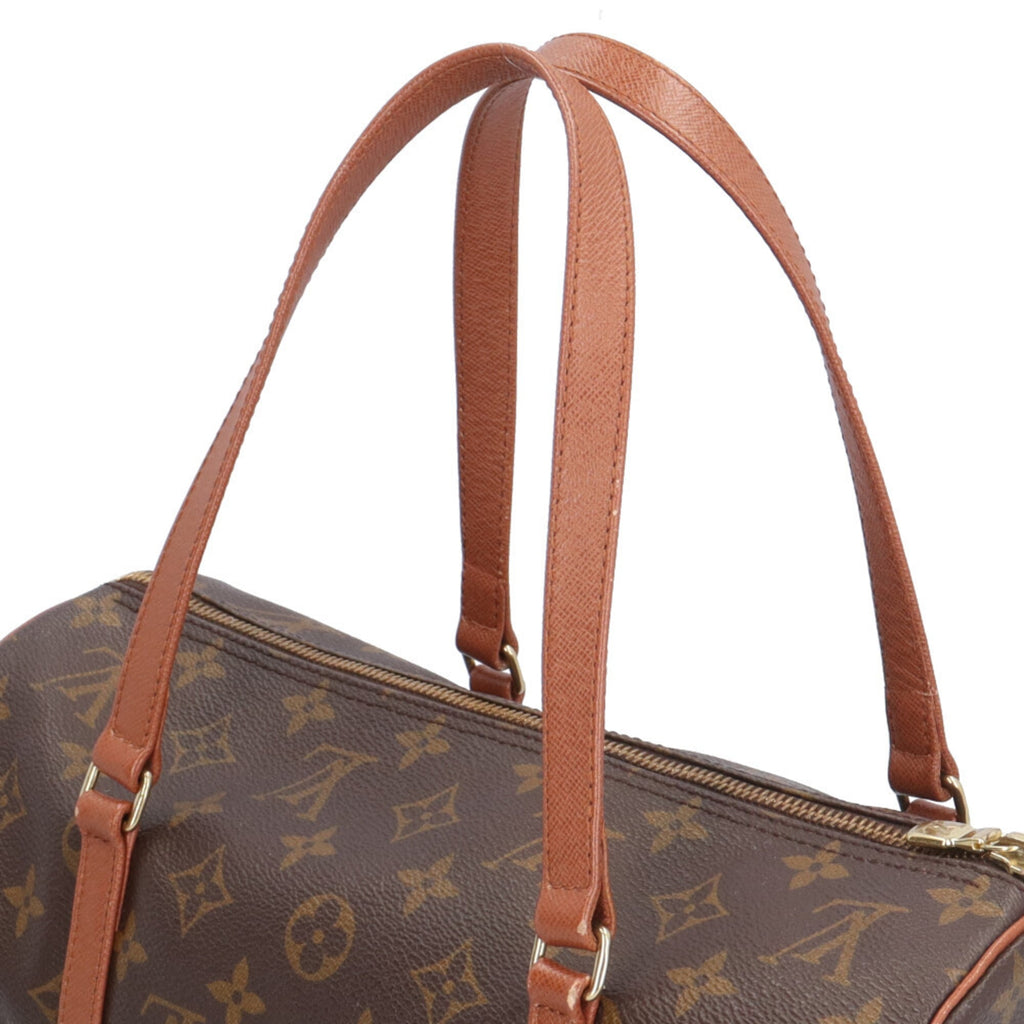 Louis Vuitton Brown Monogram Canvas Handbag (Pre-Owned)