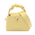 Louis Vuitton Yellow Leather Handbag (Pre-Owned)