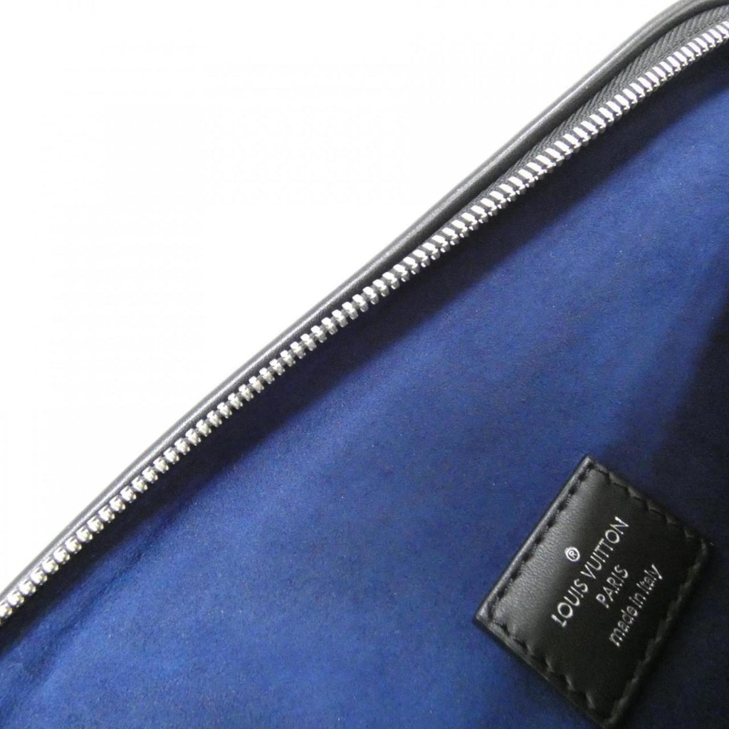 Louis Vuitton Black Leather Shoulder Bag (Pre-Owned)