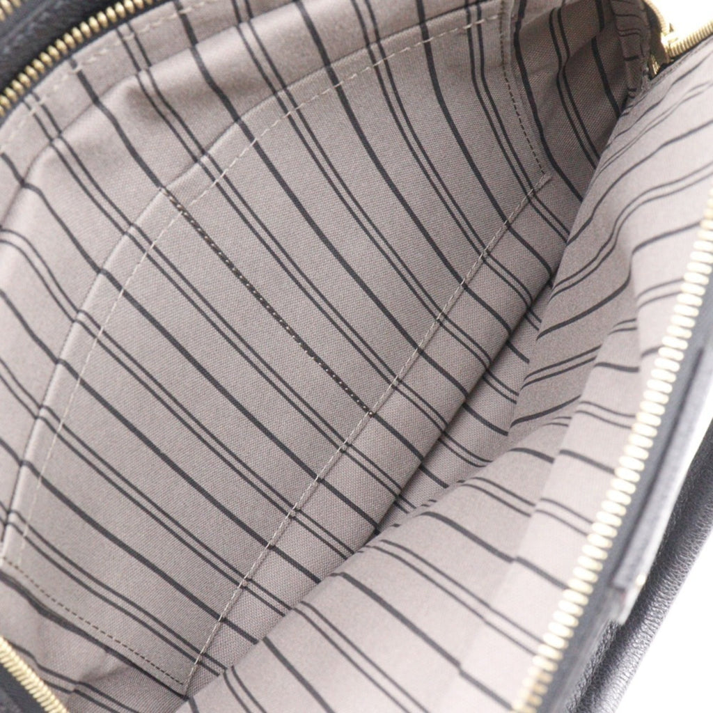 Louis Vuitton Black Noir Monogram Empreinte Handbag (Pre-Owned)