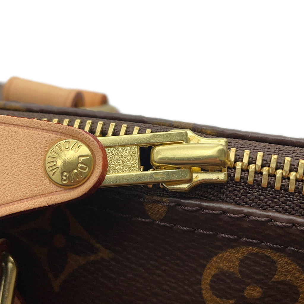 Louis Vuitton Brown Monogram Monogram Boston Bag Handbag (Pre-Owned)