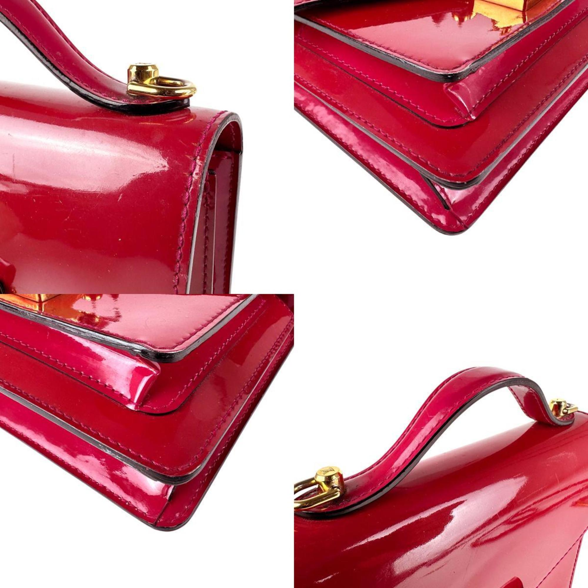 Louis Vuitton Indian Rose Monogram Vernis Handbag Shoulder Bag (Pre-Owned)