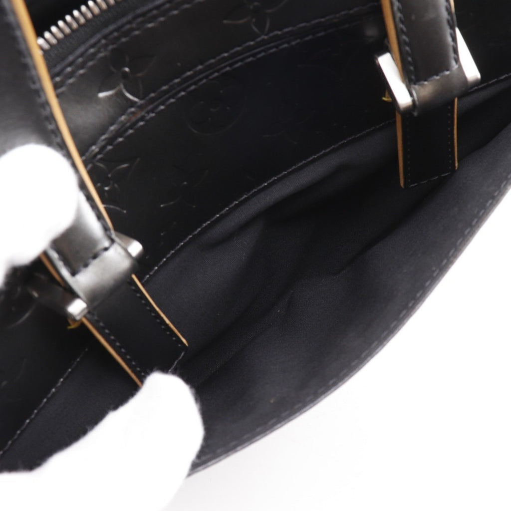 Louis Vuitton Monogram Mat Black Noir Monogram Mat Handbag (Pre-Owned)
