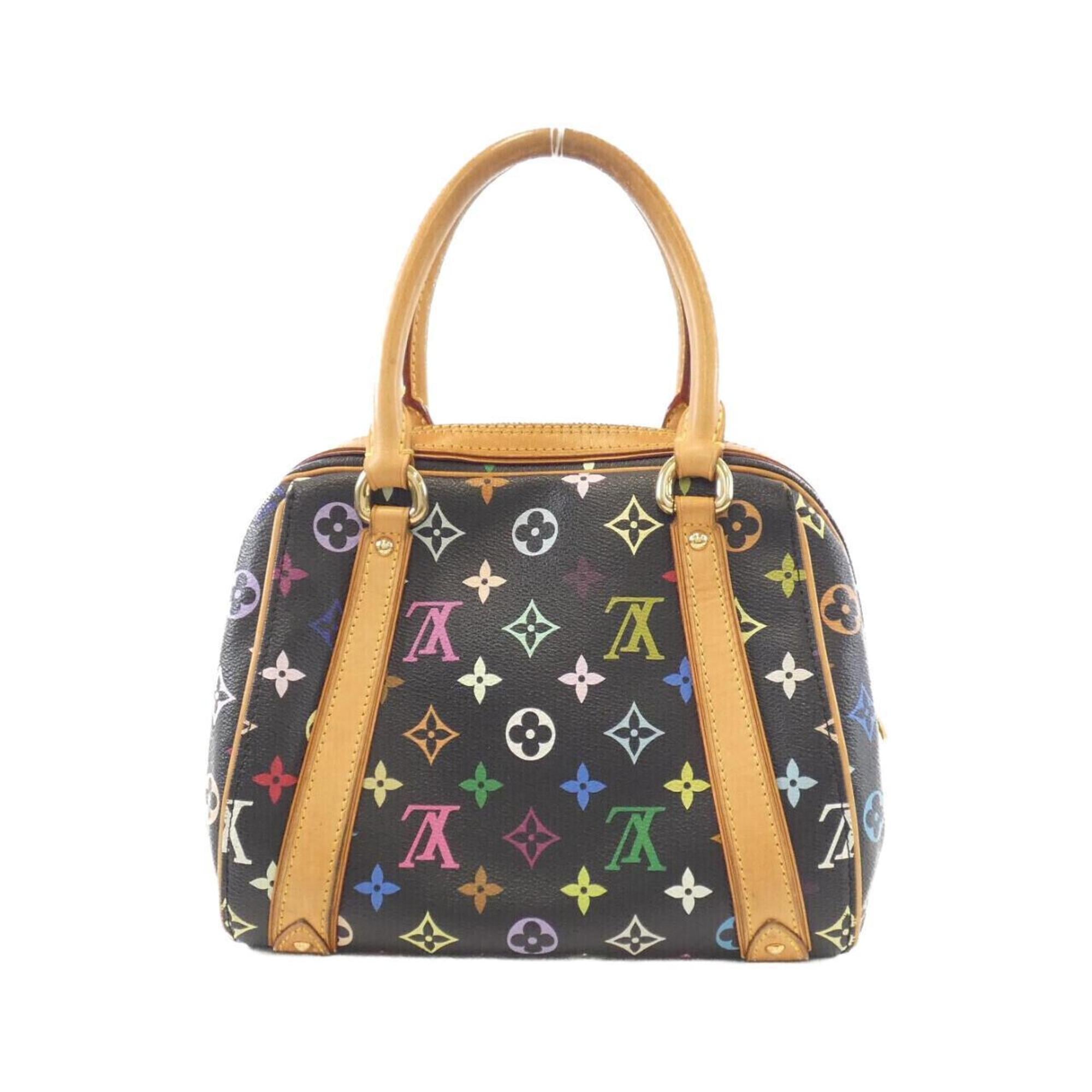 Louis Vuitton Black Multi-Color Coated Canvas Handbag (Pre-Owned)