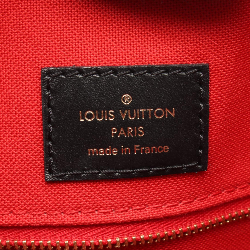 Louis Vuitton Brown Coated Canvas Monogram Reverse Pvc Leather Shoulder Bag (Pre-Owned)
