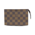 Louis Vuitton Brown Coated Canvas Handbag Pouch (Pre-Owned)