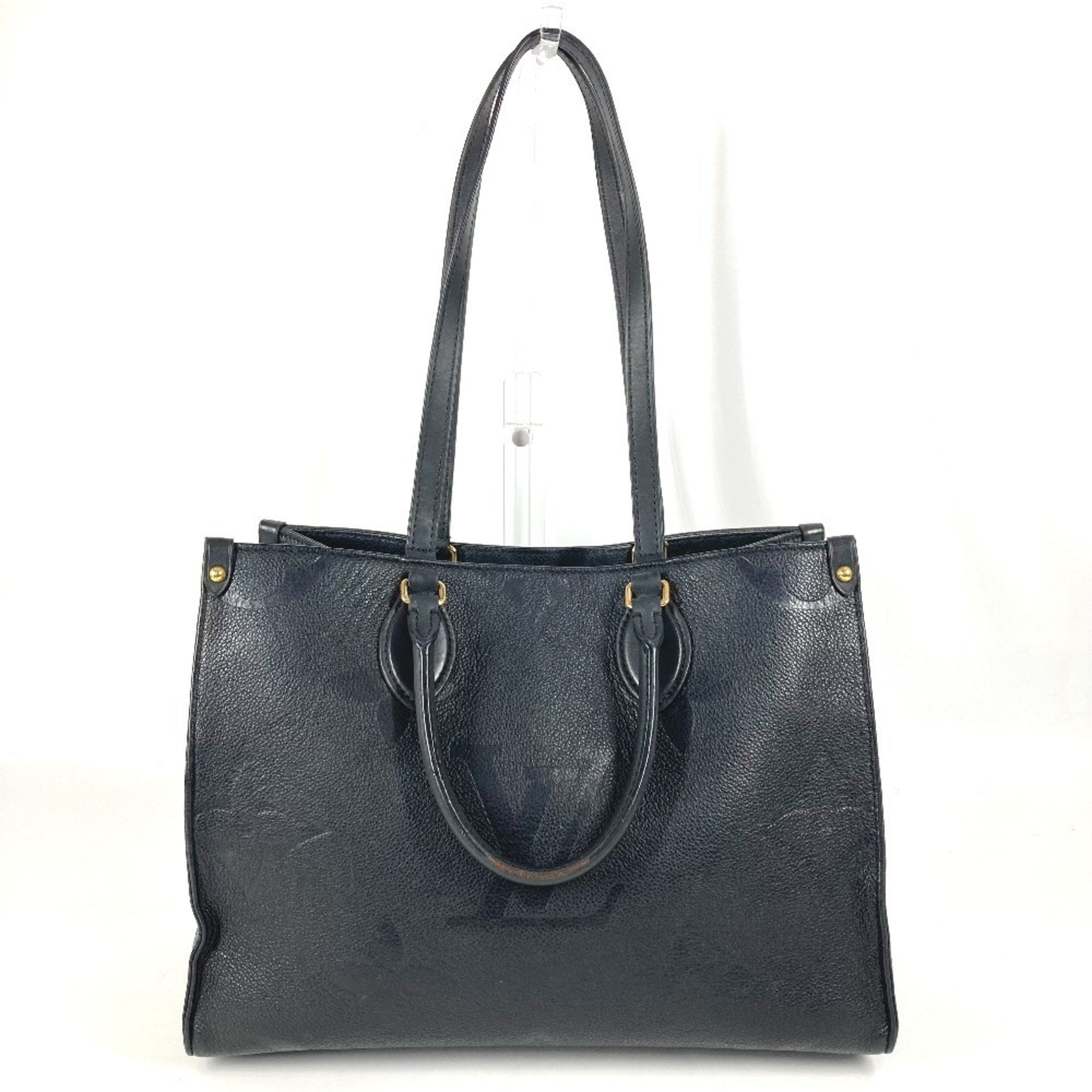 Louis Vuitton Black Monogram Noir Monogram Empreinte Handbag Shoulder Bag Tote Bag (Pre-Owned)
