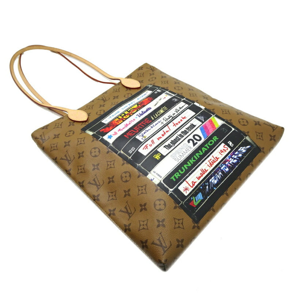 Louis Vuitton Brown Monogram Reverse Pouch Tote Bag (Pre-Owned)
