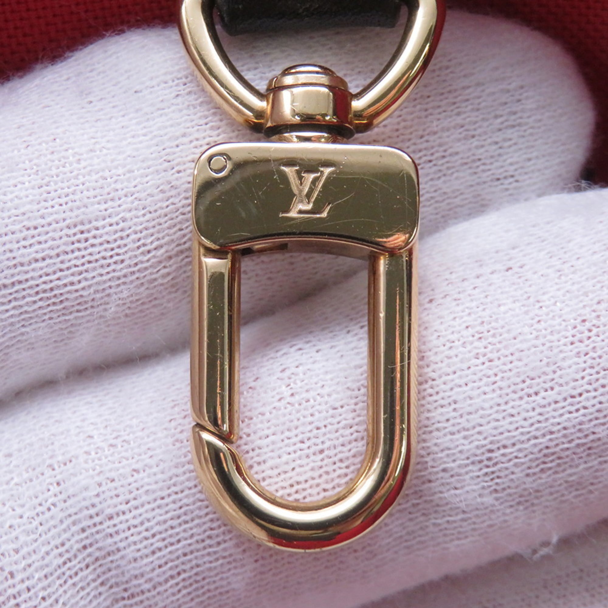 Louis Vuitton Monogram Reverse Red Color Monogram Reverse Monogram Handbag Tote Bag (Pre-Owned)