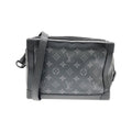 Louis Vuitton Black Coated Canvas Shoulder Bag (Pre-Owned)